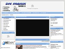 Tablet Screenshot of diefabrik-gera.de